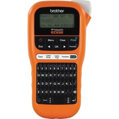 Impressora de Etiquetas PT-E110 180 x 180 DPI QWERTY - BROTHER Impressora de Etiquetas PT-E110 180 x 180 DPI QWERTY - BROTHER