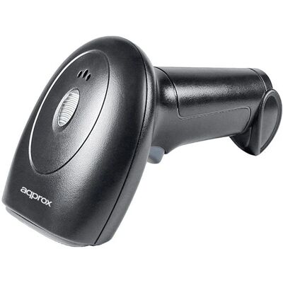 Leitor de Código de Barras Portátil USB 1D/2D appLS21 (Preto) - APPROX Leitor de Código de Barras Portátil USB 1D/2D appLS21 (Preto) - APPROX