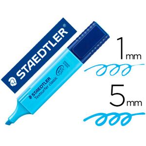 Marcador Staedtler Textsurfer Classic 364 Fluorescente Azul Marcador Staedtler Textsurfer Classic 364 Fluorescente Azul