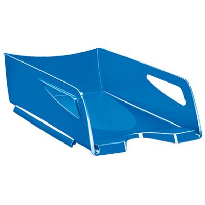 Tabuleiro de Secretaria Cep Maxi de Grande Capacidade 386X270X115 mm Plastico Azul Tabuleiro de Secretaria Cep Maxi de Grande Capacidade 386X270X115 mm Plastico Azul