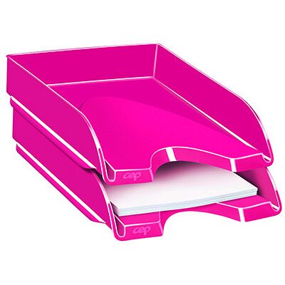 Tabuleiro de Secretaria Cep Plastico Rosa (257 x 348 x 66 mm) Tabuleiro de Secretaria Cep Plastico Rosa (257 x 348 x 66 mm)