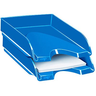Tabuleiro de Secretaria Cep Plastico Azul 257X348X66 mm Tabuleiro de Secretaria Cep Plastico Azul 257X348X66 mm