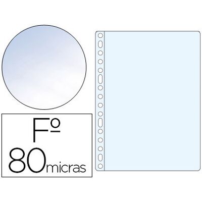 Bolsa Catalogo Esselte Folio Polipropileno 80 Microns Cristal (100 Unidades) Bolsa Catalogo Esselte Folio Polipropileno 80 Microns Cristal (100 Unidades)