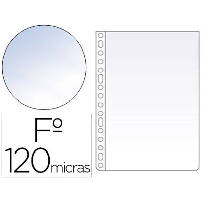 Bolsa Catalogo Esselte Folio Polipropileno 120 Microns Cristal (100 Unidades) Bolsa Catalogo Esselte Folio Polipropileno 120 Microns Cristal (100 Unidades)