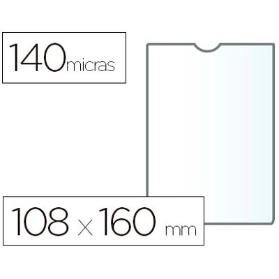 Bolsa Porta Documentos Esselte Plastico 140 Microns Medidas 108x160mm (1 Unidade) Bolsa Porta Documentos Esselte Plastico 140 Microns Medidas 108x160mm (1 Unidade)