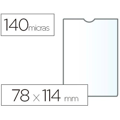 Bolsa Porta Documentos Esselte Plastico 140 Microns Medidas 78x114mm (1 Unidade) Bolsa Porta Documentos Esselte Plastico 140 Microns Medidas 78x114mm (1 Unidade)