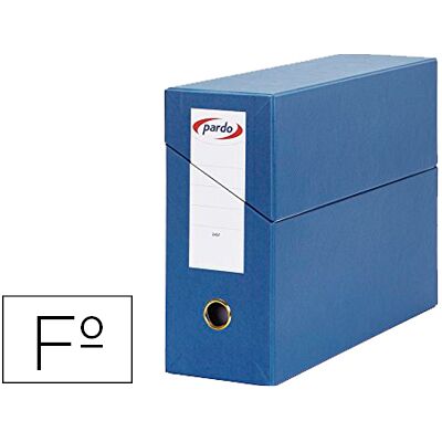 Caixa Pardo p/ Transferencias Folio Forrado Extra Duplo Lombada 80 mm Estojo Interior Azul Caixa Pardo p/ Transferencias Folio Forrado Extra Duplo Lombada 80 mm Estojo Interior Azul