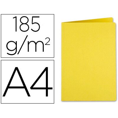 LIDERPAPEL Classificador de Cartolina de 180gDin A4, Amarelo Intenso LIDERPAPEL Classificador de Cartolina de 180gDin A4, Amarelo Intenso