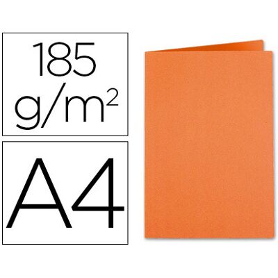 LIDERPAPEL Classificador de Cartolina de 180gDin A4, Laranja Intenso LIDERPAPEL Classificador de Cartolina de 180gDin A4, Laranja Intenso