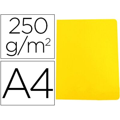 Classificador de Cartolina Gio Simple Intenso Din A4 Amarelo 250g/m2 Classificador de Cartolina Gio Simple Intenso Din A4 Amarelo 250g/m2
