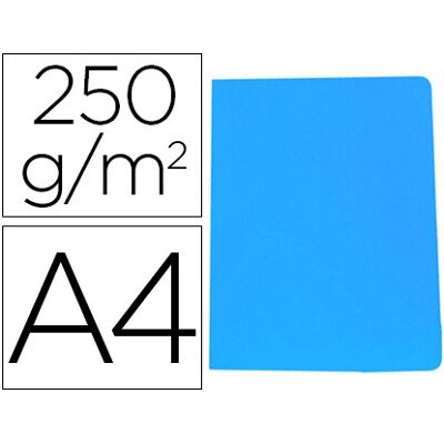 Classificador de Cartolina Gio Simple Intenso Din A4 Azul 250g/m2 Classificador de Cartolina Gio Simple Intenso Din A4 Azul 250g/m2