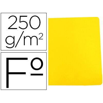 Classificador de Cartolina Gio Simple Intenso Folio Amarelo 250g/m2 Classificador de Cartolina Gio Simple Intenso Folio Amarelo 250g/m2