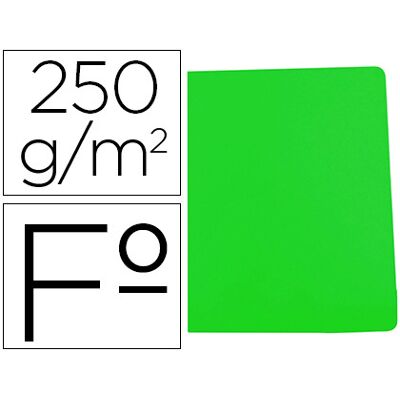 Classificador de Cartolina Gio Simple Intenso Folio Verde 250g/m2 Classificador de Cartolina Gio Simple Intenso Folio Verde 250g/m2