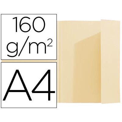 Classificador Exacompta de Cartolina Din A4 Creme 160g/m2 c/ Aba Interior Classificador Exacompta de Cartolina Din A4 Creme 160g/m2 c/ Aba Interior