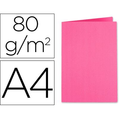 Classificador Exacompta de Cartolina Din A4 Rosa Fucsia 80g/m2 Classificador Exacompta de Cartolina Din A4 Rosa Fucsia 80g/m2