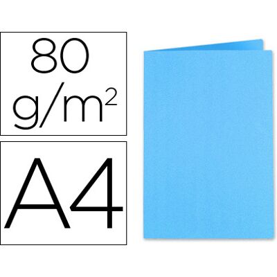 Classificador Exacompta de Cartolina Din A4 Turquesa 80g Classificador Exacompta de Cartolina Din A4 Turquesa 80g