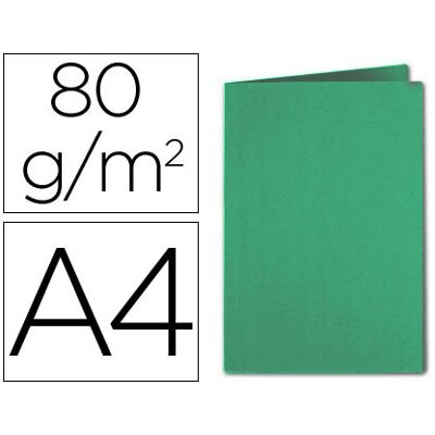 Classificador Exacompta de Cartolina Din A4 Verde Escuro 80g Classificador Exacompta de Cartolina Din A4 Verde Escuro 80g