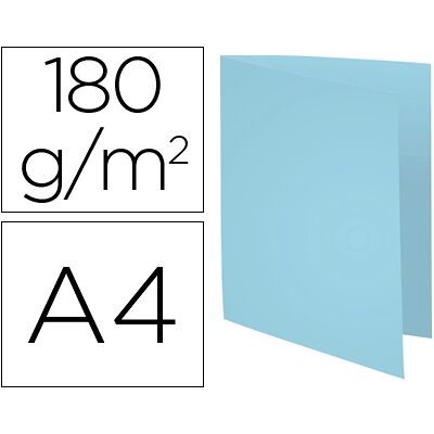 Classificador Exacompta de Cartolina Reciclada Din A4 Celeste 180g Classificador Exacompta de Cartolina Reciclada Din A4 Celeste 180g