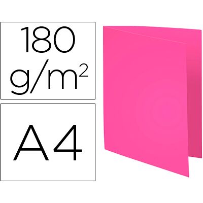 Classificador Exacompta de Cartolina Reciclada Din A4 Fucsia 180g Classificador Exacompta de Cartolina Reciclada Din A4 Fucsia 180g