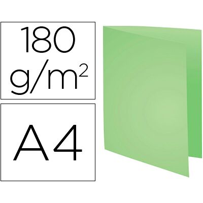 Classificador Exacompta de Cartolina Reciclada Din A4 Verde 180g Classificador Exacompta de Cartolina Reciclada Din A4 Verde 180g