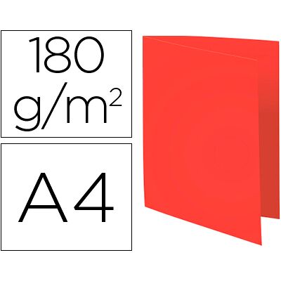 Classificador Exacompta de Cartolina Reciclada Din A4 Vermelho 180g Classificador Exacompta de Cartolina Reciclada Din A4 Vermelho 180g