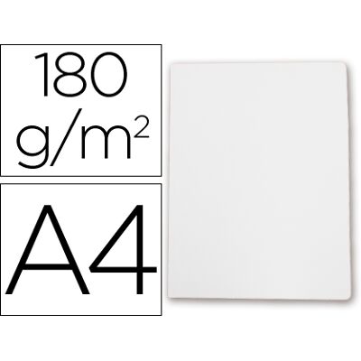Classificador Gio de Cartolina Din A4 Branco Pastel 180 g/m2 Classificador Gio de Cartolina Din A4 Branco Pastel 180 g/m2