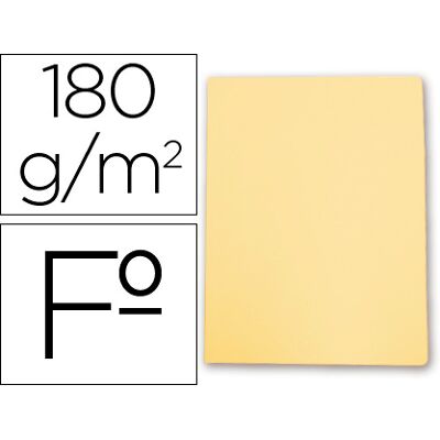 Classificador Gio de Cartolina Folio Amarelo Pastel 180 g/m2 Classificador Gio de Cartolina Folio Amarelo Pastel 180 g/m2