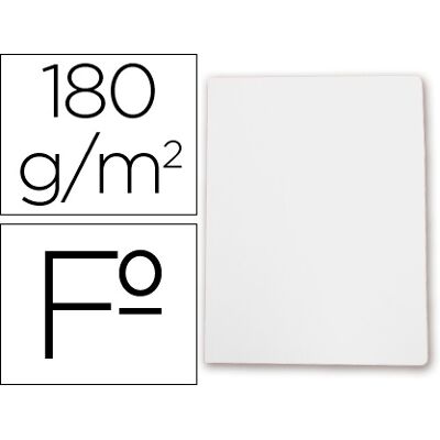 Classificador Gio de Cartolina Folio Branca Pastel 180 g/m2 Classificador Gio de Cartolina Folio Branca Pastel 180 g/m2