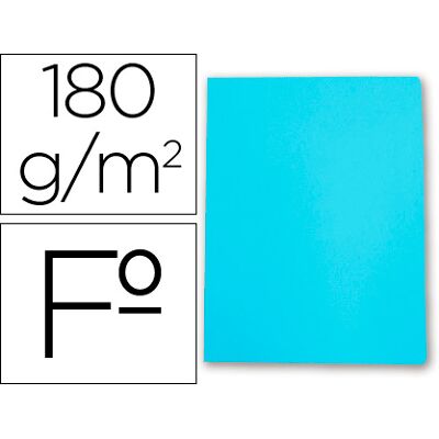 Classificador Gio de Cartolina Folio Celeste Pastel 180 g/m2 Classificador Gio de Cartolina Folio Celeste Pastel 180 g/m2