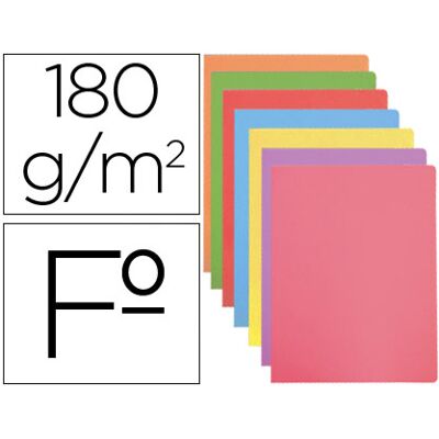 Classificador Gio de Cartolina Folio Cores Pastel Sortidas 180g/m2 Embalagem de 50 Unidades Classificador Gio de Cartolina Folio Cores Pastel Sortidas 180g/m2 Embalagem de 50 Unidades