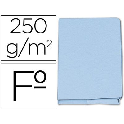Classificador Gio de Cartolina Folio Pocket Azul c/ Bolsa e Aba 250g Classificador Gio de Cartolina Folio Pocket Azul c/ Bolsa e Aba 250g