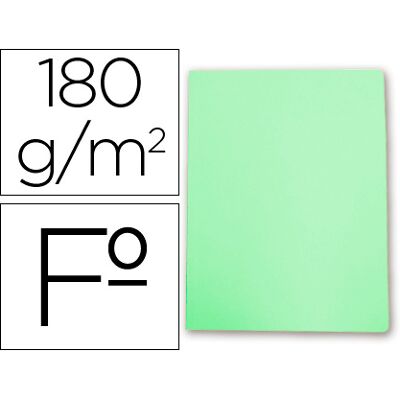 Classificador Gio de Cartolina Folio Verde Pastel 180 g/m2 Classificador Gio de Cartolina Folio Verde Pastel 180 g/m2