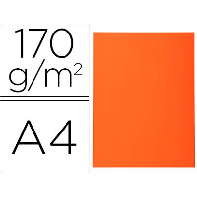 Classificadores Cartolina Reciclada Exacompta Din A4 Laranja 170g Classificadores Cartolina Reciclada Exacompta Din A4 Laranja 170g