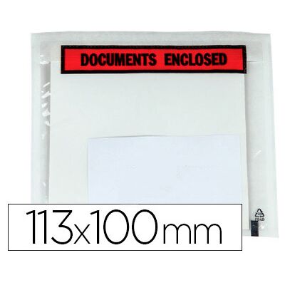 Envelope Auto Adesivo Q-Connect Porta Documentos Multilingue 125X110 mm Sem Janela Embalagem de 100 Envelope Auto Adesivo Q-Connect Porta Documentos Multilingue 125X110 mm Sem Janela Embalagem de 100