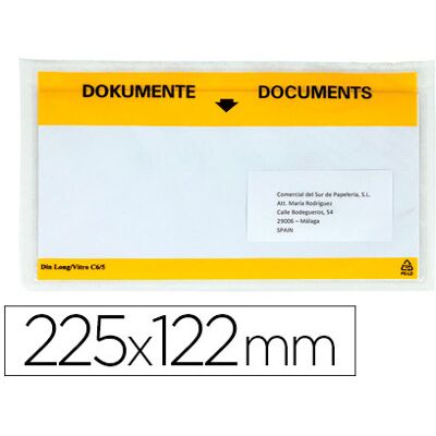 Emb. 100x Envelope Auto Adesivo Q-Connect s/ Janela (225 x 122 mm) Emb. 100x Envelope Auto Adesivo Q-Connect s/ Janela (225 x 122 mm)
