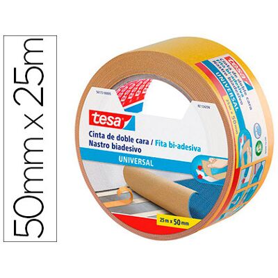 Fita Adesiva Tesa Dupla Face Universal 25 M X 50 mm Fita Adesiva Tesa Dupla Face Universal 25 M X 50 mm