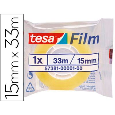 Fita Adesiva Tesa Standard 33 Mt X 15 mm Fita Adesiva Tesa Standard 33 Mt X 15 mm