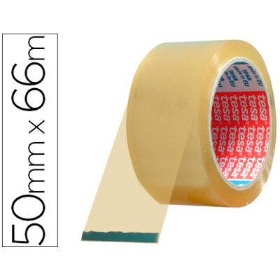 Fita Adesiva Tesa Transparente 66 Mt X 50 mm - p/ Embalagem Fita Adesiva Tesa Transparente 66 Mt X 50 mm - p/ Embalagem