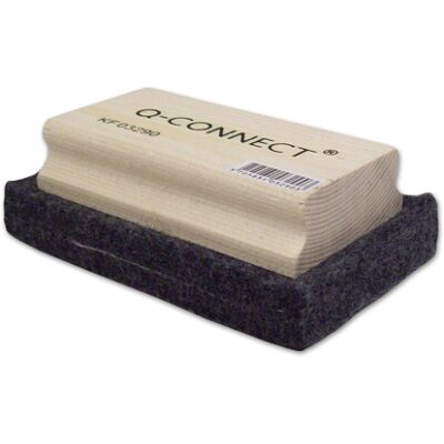 Apagador Q-Connect p/ Quadros Verdes e Brancos 110X70 mm Apagador Q-Connect p/ Quadros Verdes e Brancos 110X70 mm