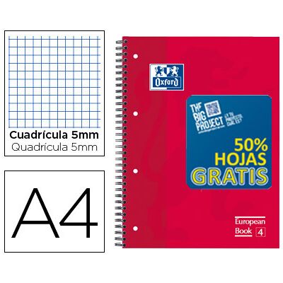 Caderno Espiral Oxford Capa Extradura Optik Paper Microp. A4 120F c/3 Separadores Quadricula Caderno Espiral Oxford Capa Extradura Optik Paper Microp. A4 120F c/3 Separadores Quadricula