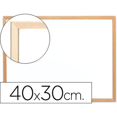 Quadro Q-Connect em Melamina c/ Caixilho em Madeira, 400 X 300 mm Quadro Q-Connect em Melamina c/ Caixilho em Madeira, 400 X 300 mm