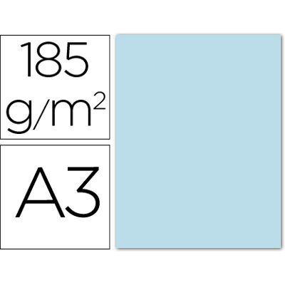 Cartolina Guarro A3 Azul Ceu 185 Gr (50 Folhas) Cartolina Guarro A3 Azul Ceu 185 Gr (50 Folhas)
