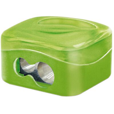 MOR Afia Lápis M+R Metalico de Dois Usos c/ Deposito Cores Sortidas MOR Afia Lápis M+R Metalico de Dois Usos c/ Deposito Cores Sortidas