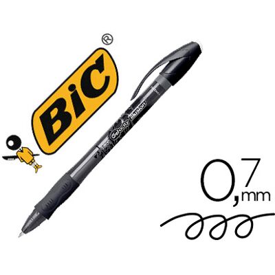 Caneta Bic Gelocity Illusion Apagavel Preto Ponta de 0,7 mm Caneta Bic Gelocity Illusion Apagavel Preto Ponta de 0,7 mm