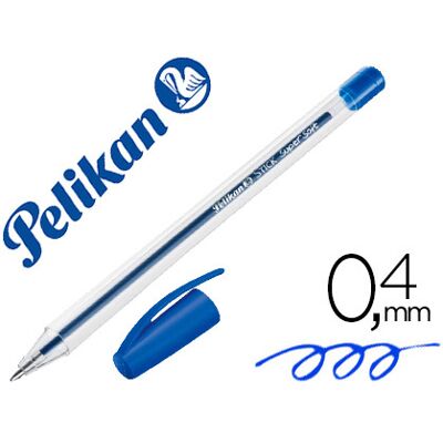 Caneta Pelikan Stick Super Soft Azul Caneta Pelikan Stick Super Soft Azul