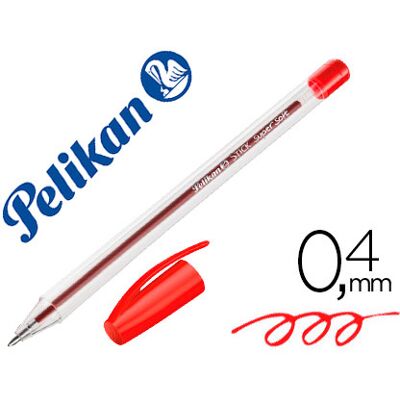 Caneta Pelikan Stick Super Soft Vermelho Caneta Pelikan Stick Super Soft Vermelho