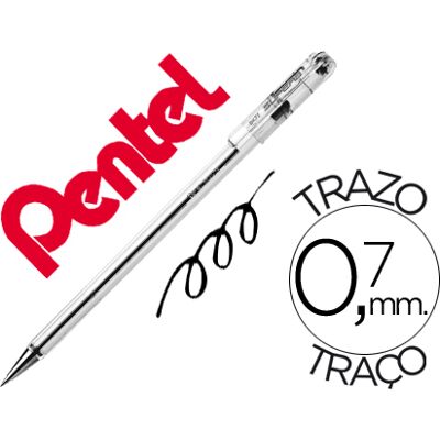 Caneta Pentel Bk77 Preto Caneta Pentel Bk77 Preto