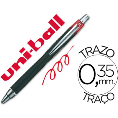 UNIBALL Caneta Uni-Ball Jetstram Sxn-210 Retratil Cor Vermelho UNIBALL Caneta Uni-Ball Jetstram Sxn-210 Retratil Cor Vermelho