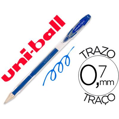 UNIBALL Caneta Uni-Ball Roller Um-120 Signo 0,7 mm Tinta Gel Cor Azul UNIBALL Caneta Uni-Ball Roller Um-120 Signo 0,7 mm Tinta Gel Cor Azul
