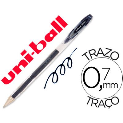 UNIBALL Caneta Uni-Ball Roller Um-120 Signo 0,7 mm Tinta Gel Cor Preto UNIBALL Caneta Uni-Ball Roller Um-120 Signo 0,7 mm Tinta Gel Cor Preto